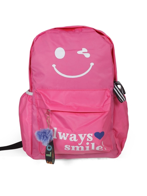 

Polo Class Unisex Kids Pink & White Printed Backpack