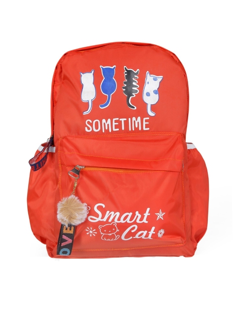 

Polo Class Kids Red & White Printed Graphic Backpack