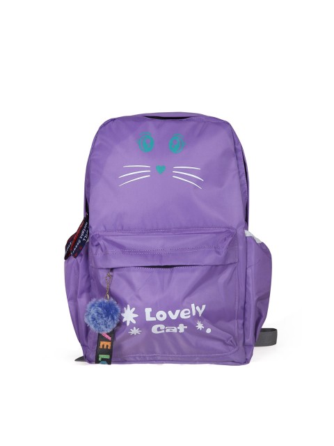 

Polo Class Kids Purple & White Printed Backpack