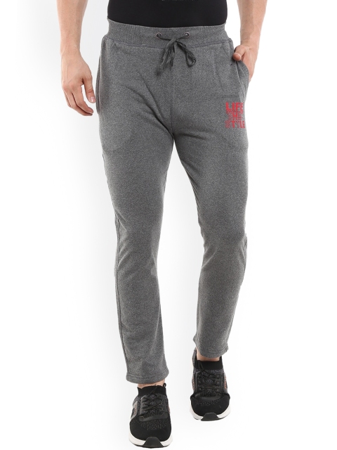 

V-Mart Men Grey Solid Cotton Track Pant