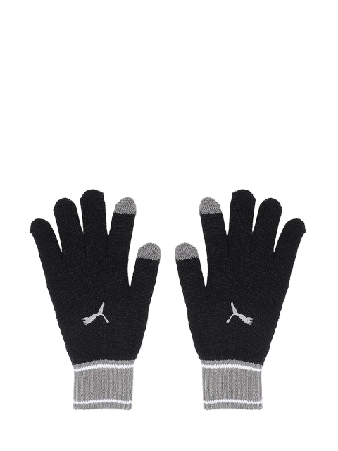 

Puma Unisex Black Acrylic Knitted Gloves