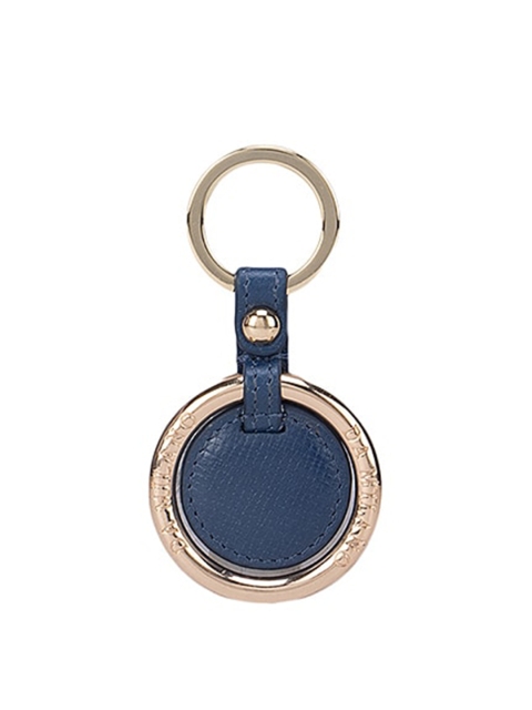 

Da Milano Blue & Gold-Toned Solid Keychain