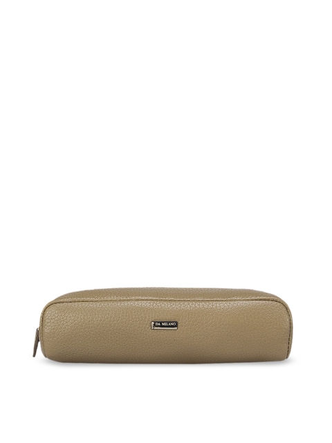 

Da Milano Olive Green Leather Travel Pouch