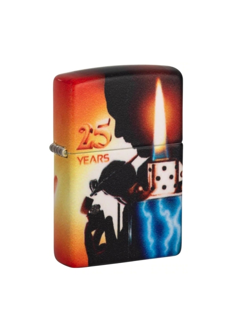 

Zippo Unisex Multi-Colored Mazzi 25th Anniversary Pocket Windproof Lighter