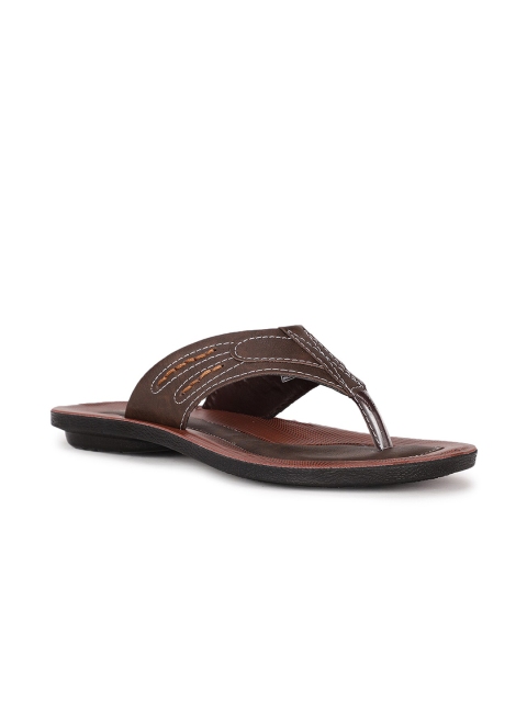 

Bata Men Brown Comfort Sandals
