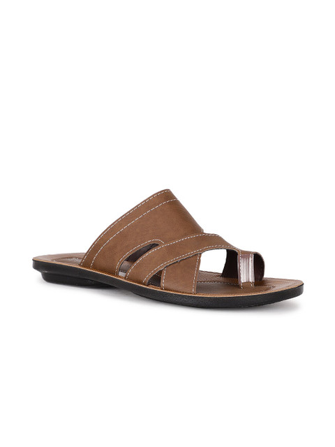 

Bata Men Tan Brown Comfort Sandals