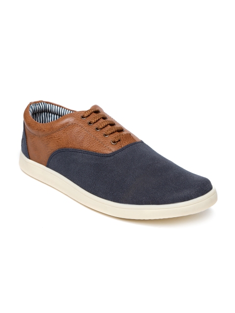 

North Star Men Navy Blue Colourblocked Sneakers