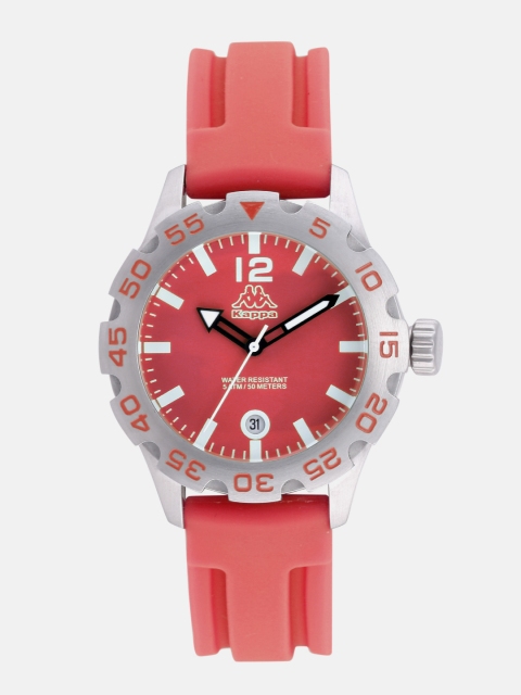 

Kappa Women Red Dial Watch KP-1401L-E