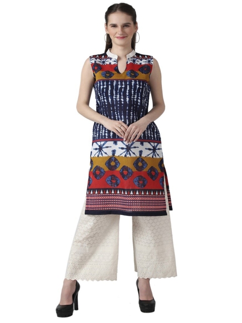 

DEGE Multicoloured Printed Kurti, Multi