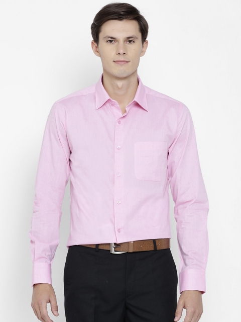 

Raymond Men Pink Slim Fit Solid Formal Shirt