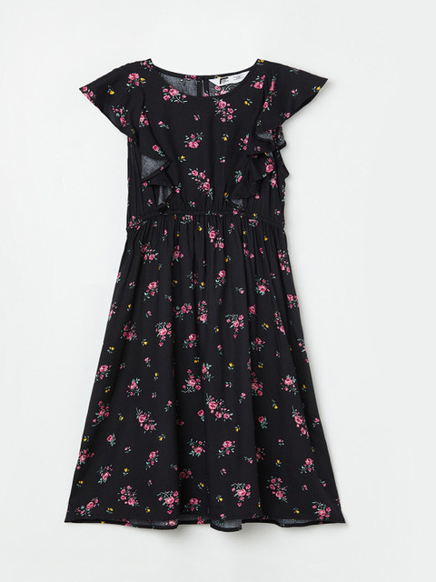 

Fame Forever by Lifestyle Black Floral Dress