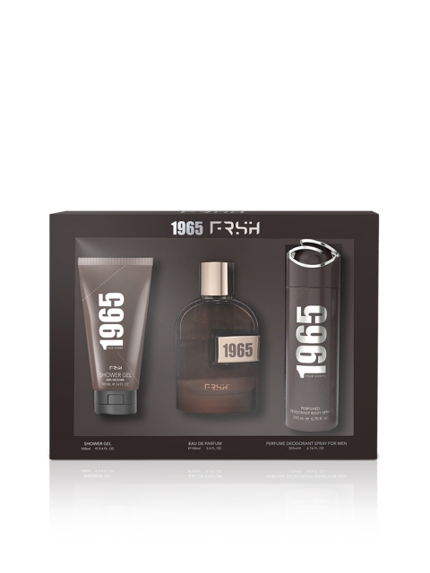 

FRSH BY Salman Khan Men 1965 Fragrance Gift Set, Brown
