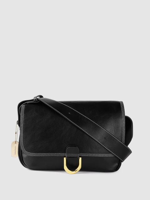 

Sugarush Black PU Sling Bag