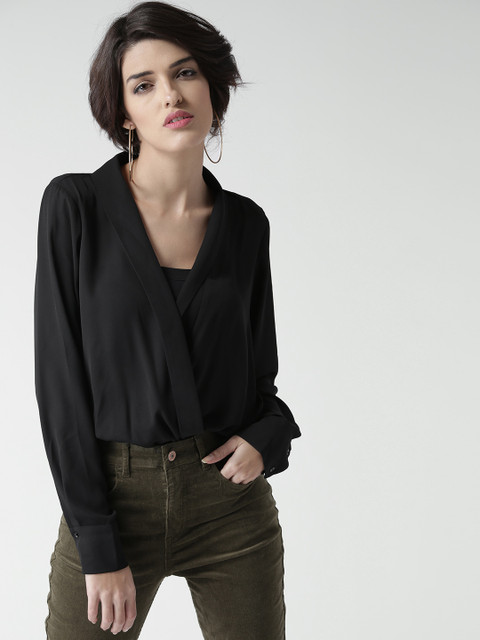 

FOREVER 21 Black Bodysuit