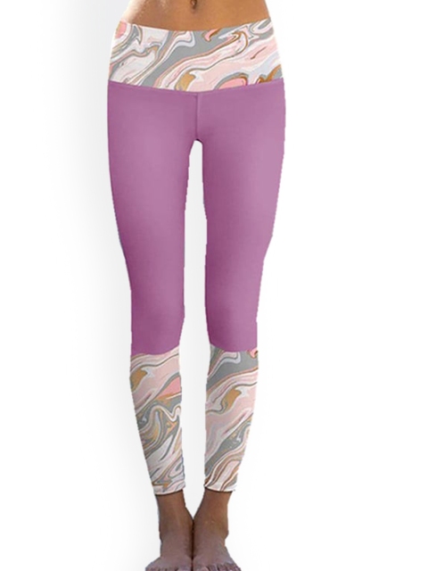 

La Aimee Women Pretty Pink Printed Tights