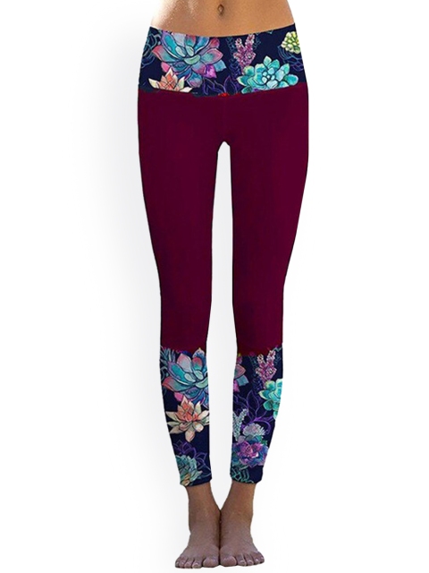 

La Aimee Women Gorgeous Red Printed Tights
