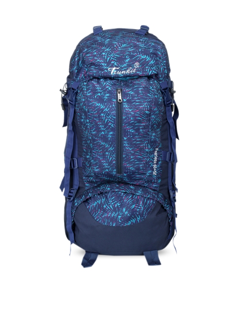 

TRUNKIT Blue Flip Rucksack With Rain Cover