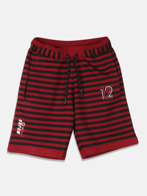 

Monte Carlo Boys Maroon Striped Shorts