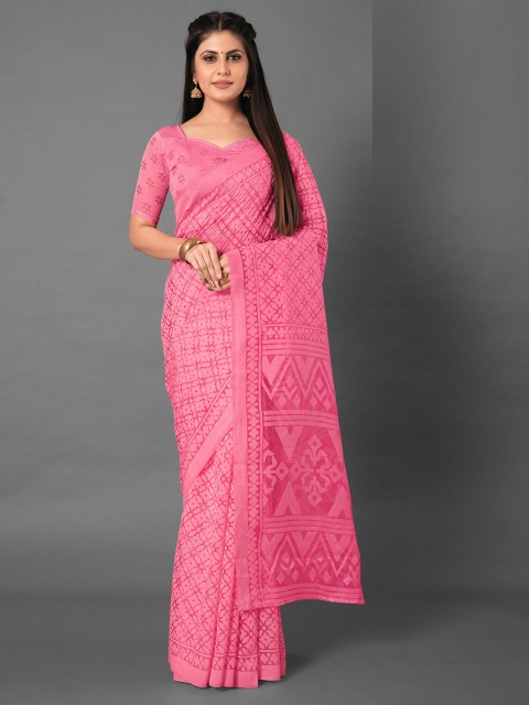 

KALINI Pink Brasso Saree