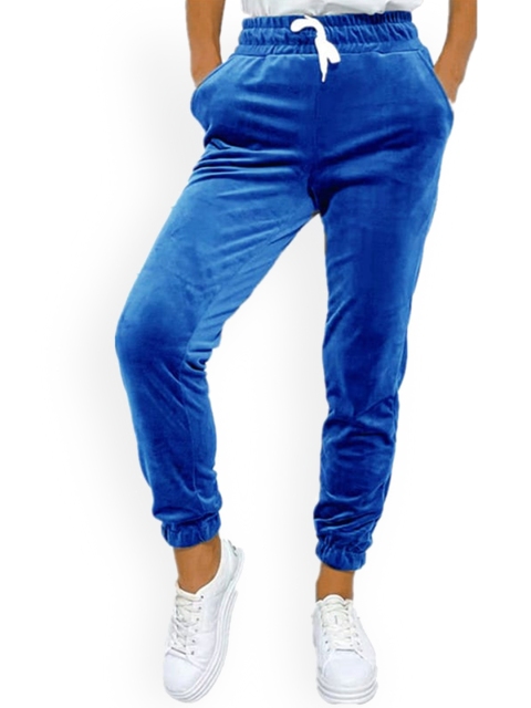 

La Aimee Women Blue Skinny Fit Joggers Trousers