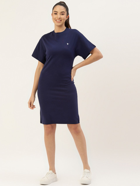 

AM SWAN Navy Blue T-shirt Dress