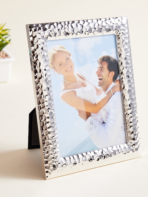 

Corsica Silver-Toned Textured Wooden Table Photo Frame