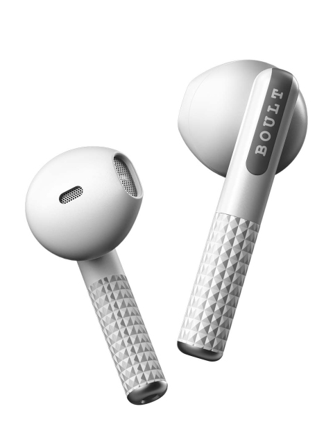 

BOULT AUDIO White AirBass XPods Pro True Wireless Bluetooth Earbuds