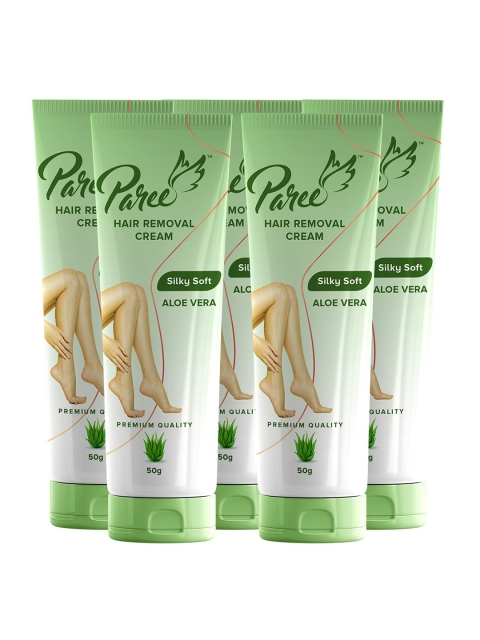 

Paree Set of 5 Silky Soft Hair Removal Cream - 50 g, White