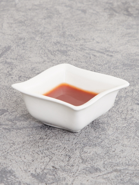 

Home Centre White & 1 Pieces Bone China Glossy Bowls