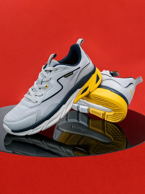 

Red Tape Men Grey Walking Shoes