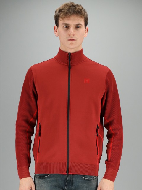 

FREESOUL Men Red Sweatshirt