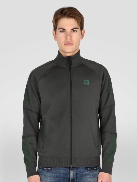 

FREESOUL Men Green Sweatshirt