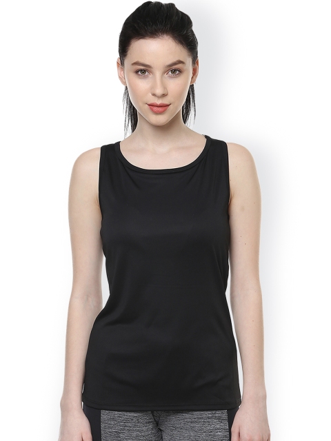 

Ajile by Pantaloons Women Black Tank Top