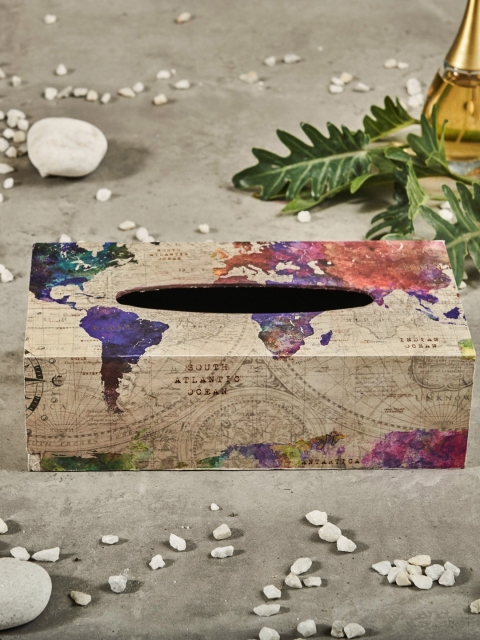 

A Tiny Mistake Violet Printed Tissue box