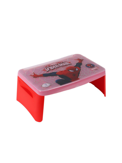 

CDI Unisex Red Printed Foldable Laptop Table With Storage