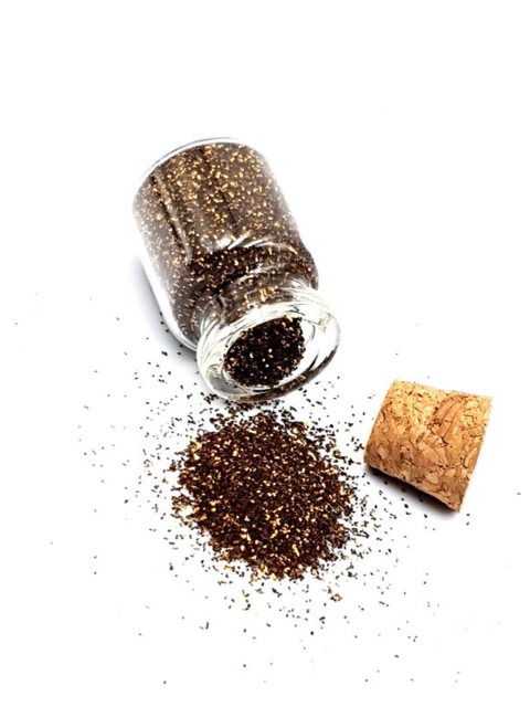 

KINGDOM OF LASHES Bronze Gun Metal Glitter Eyeshadow Powder