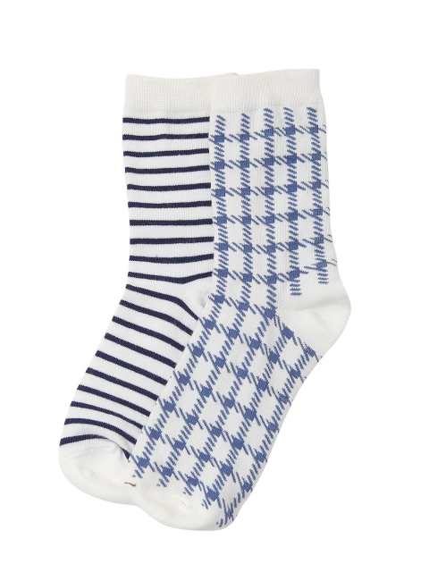 

Bunnywave Unisex Pack Of 2 Assorted Above Ankle-Length Socks