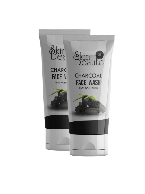 

Skin Beaute Set of 2 Charcoal Face Wash - Anti-Pollution - 50g Each