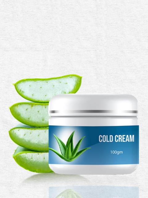 

Skin Beaute Set of 2 Cold Cream with Aloe Vera - 100 g Each, White