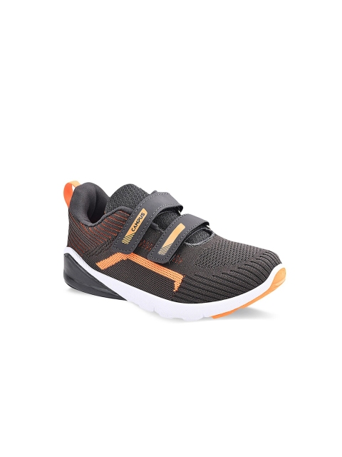 

Campus Kids Grey & Orange Mesh Running Non-Marking Shoes