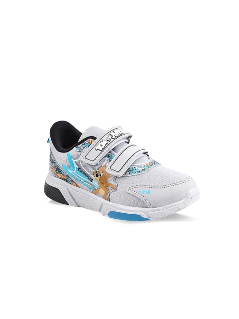 

Campus Kids Grey Mesh Running Non-Marking Shoes