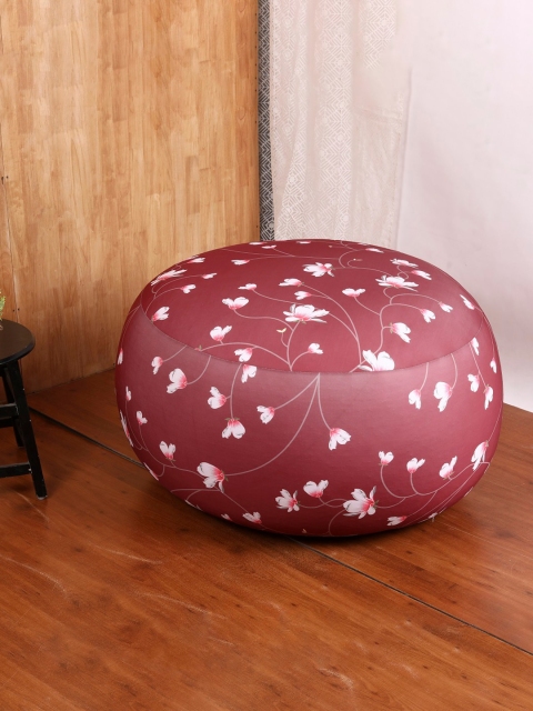 

Cortina Peach Printed Spandex Bean Bag - XXL