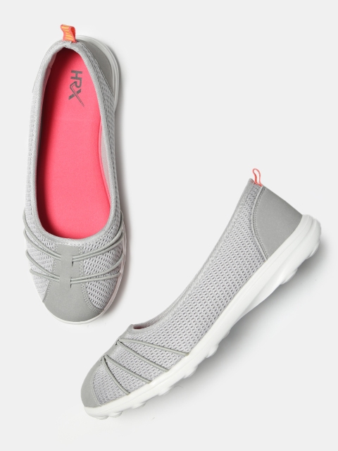 

HRX by Hrithik Roshan Women City Walk Grey Slip-On Sneakers