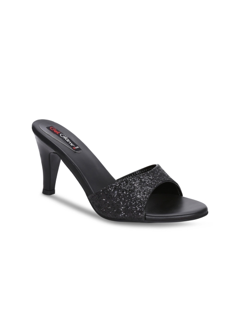 

Get Glamr Women Black Embellished Sandals