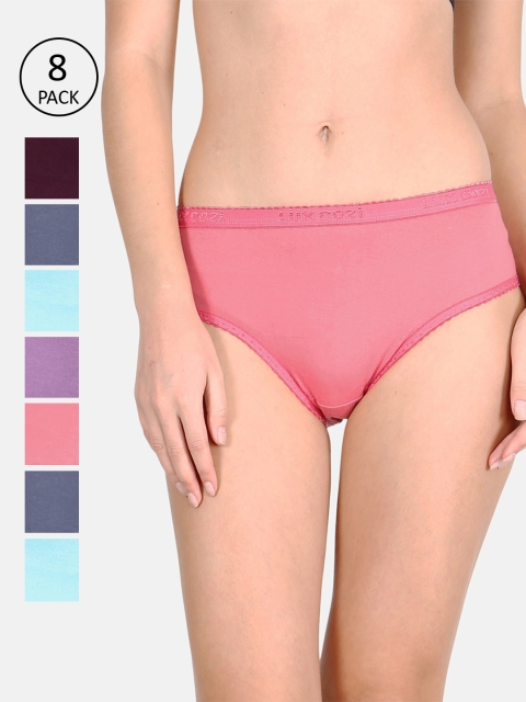 

Lux Cozi Women Pack of 8 Assorted Hipster Briefs COZIHER_PANTY_201_AST_8PC