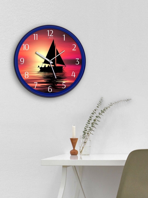 

WENS Blue Traditional Wall Clock