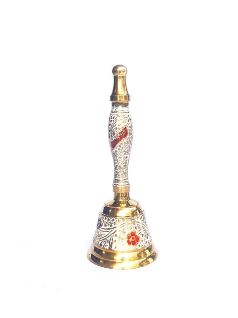 

WENS Gold-Toned Brass Pooja Bell