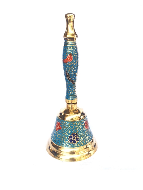 

WENS Multicoloured Brass Pooja Bell, Multi