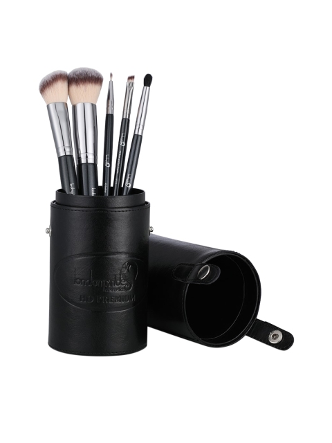 

london pride cosmetics Set of 5 HD Premium Brush - Black