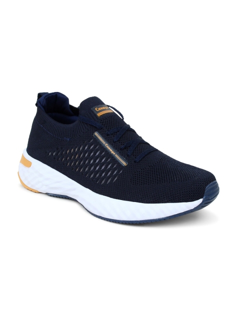 

Champs Men Navy Blue Mesh Running Non-Marking Shoes